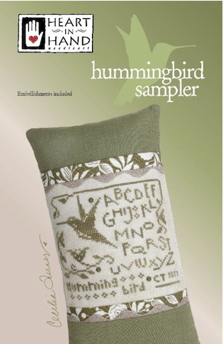 Hummingbird Sampler with embellishments
